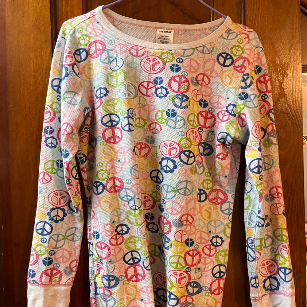Joe Boxer Peace Sign Long Sleeve
